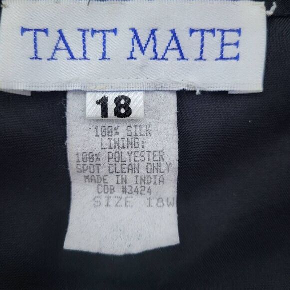 VTG Tait Mate Womens 100% Silk Sequin Jacket Size 18 Purple Delicate Festival - Picture 5 of 7